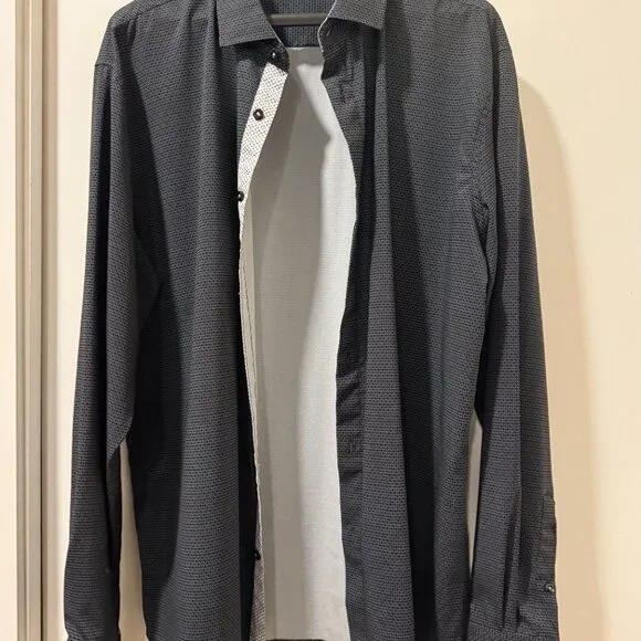 ACTION-friendly, Printed Dress Shirt with classy inner cuffs for a sexy look - Picture 4 of 7